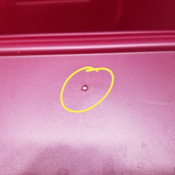 VINTAGE 90s Fuchsia Pink 2622 Caboodle Make-Up Organizer Storage Travel Case - Picture 12 of 12